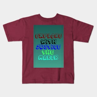 Justice The Maker Kids T-Shirt